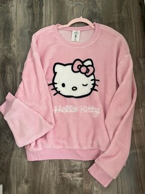 Hello Kitty Pink Fleece Pullover